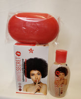 WHITE SECRET LIGHTING BODY SOAP + OIL - Afro Body Glow